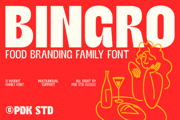 Bingro: A Bold, Friendly Sans Serif Font for Digital Brands
