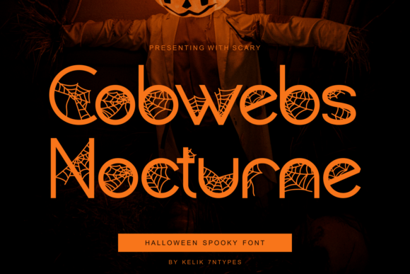 Cobwebs Nocturne: A Chilling Decorative Font That Actually Works