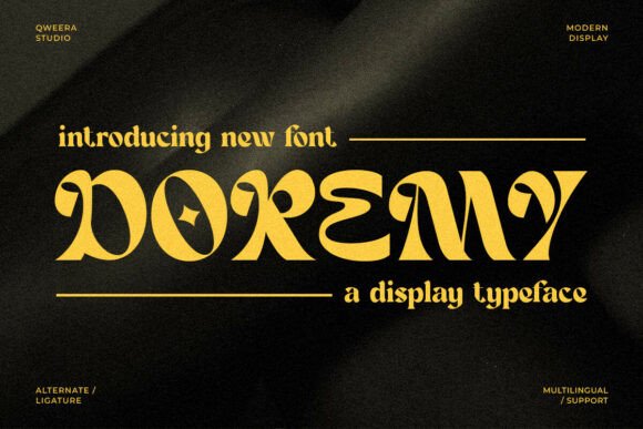 Doremy: A Bold Display Serif Font for Impactful Web Headlines
