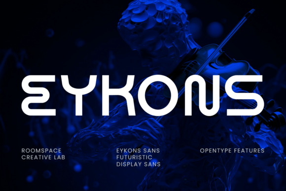 Eyekons: A Bold, Modern Sans Serif for Digital Design