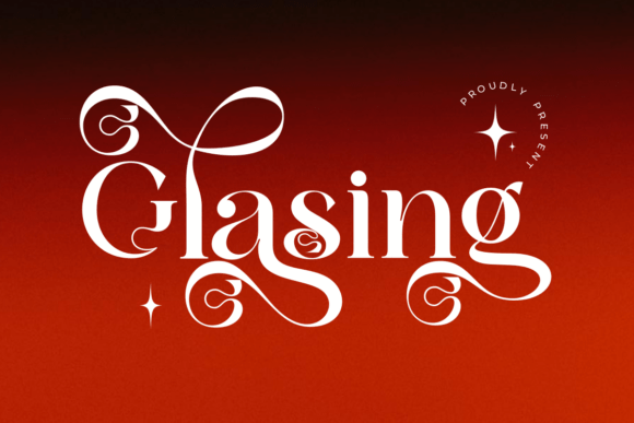 Glasing: A Serif Typeface That Elevates Digital Branding