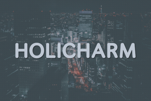 Holicharm: A Modern Sans Serif Typeface for Scroll-Stopping Marketing