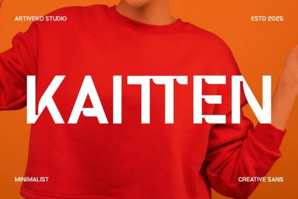 Kaitten: A Warm, Refined Sans Serif Font for Handmade Brands