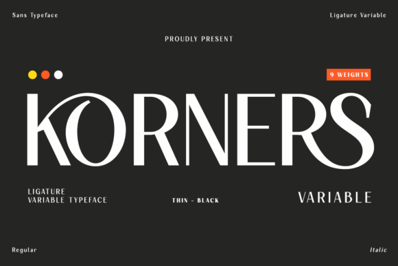 Korners: A Modern Sans Serif for Editorial Clarity and Quiet Confidence