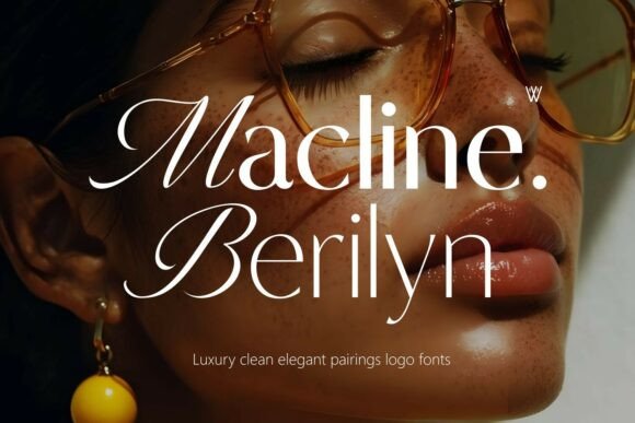 Macline Berilyn: A Sophisticated Serif + Sans Serif Font Pair for Digital Design