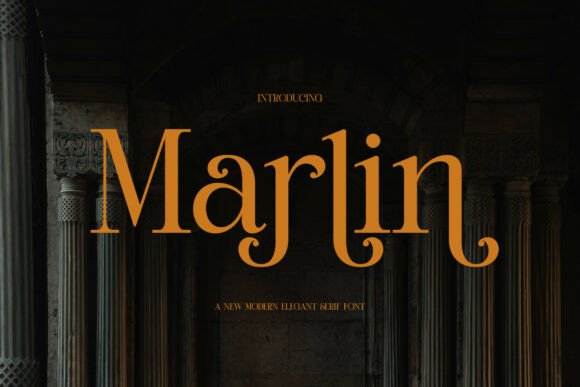 Marlin: A Modern Serif Font for Digital Brand Identity