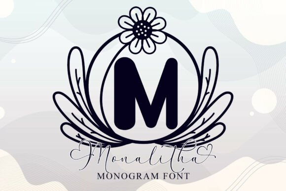 Monalitha Monogram: A Decorative Font That Makes Your Brand Feel Intentional