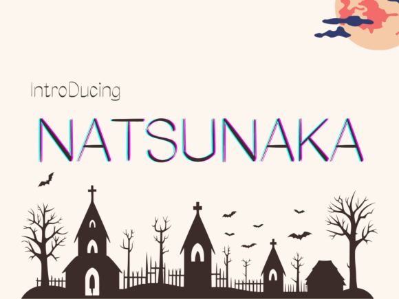 Natsunaka: A Bold Sans Serif Font for Standout Campaign Visuals