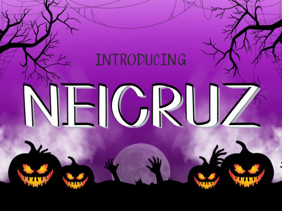 Neicruz: A Display Font for Editorial Magic