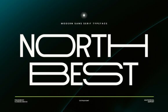 Northbest: A Modern Sans Serif Font for Digital Branding