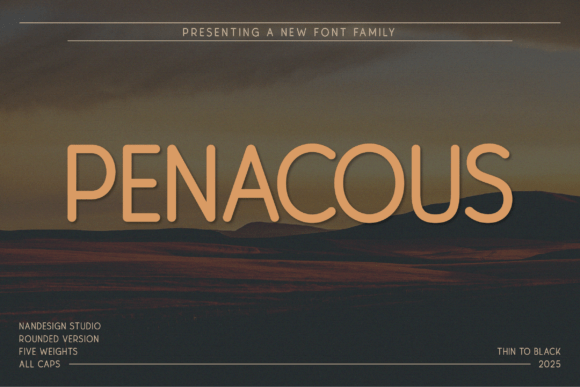 Penacous Rounded: A Warm, Clear Sans Serif for Editorial Calm