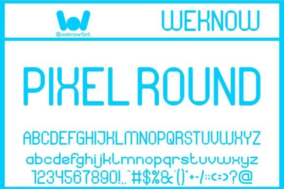 Pixel Round: A Display Font That Makes Your Message Instantly Clear