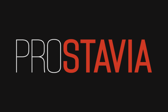 Prostavia: A Sans Serif Typeface That Breathes With Your Content