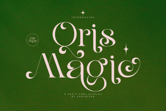 Qris Magic: A Serif Font That Elevates Handmade Design