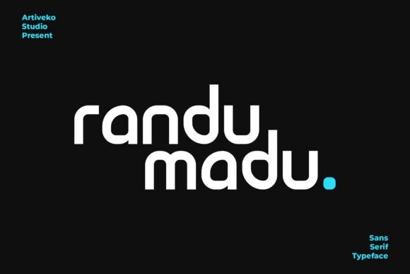 Randu Madu: A Clean Sans Serif Font for Campaign Clarity