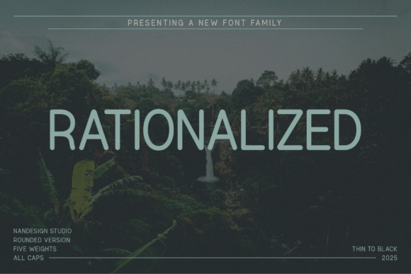 Rationalized Rounded: A Warm, Clear Sans Serif for Editorial Design