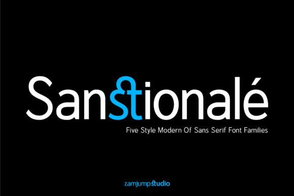 Sanstionale: A Clean, Versatile Sans Serif Font for Makers