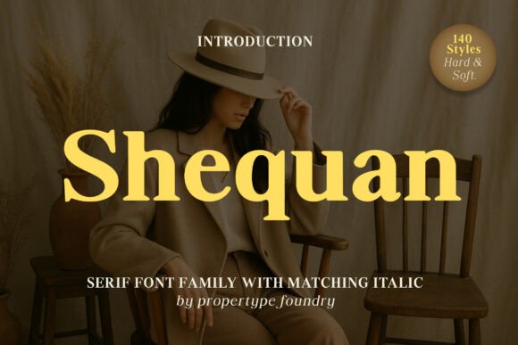Shequan: A Modern Serif Font for Thoughtful Editorial Design