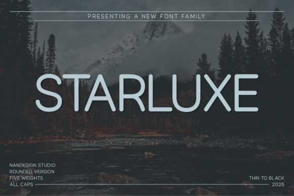 Starluxe Rounded: A Friendly, Modern Sans Serif for Real Small Businesses