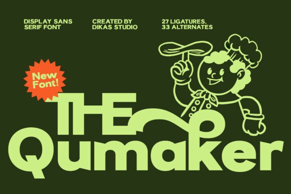The Qumaker: A Confident Sans Serif for Editorial Clarity