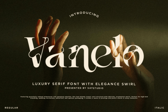 Vanelo: A Luxury Serif Font That Elevates Real Small Business Branding